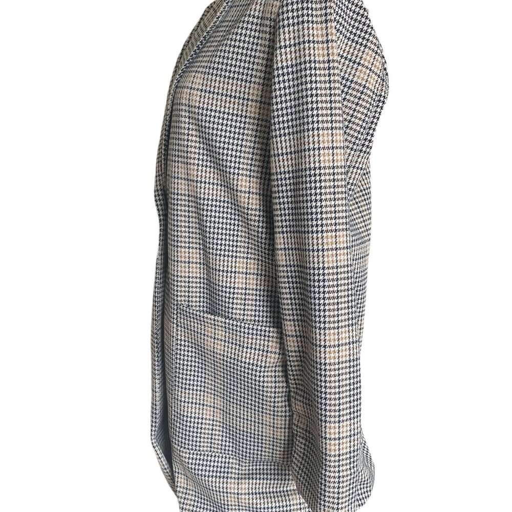 Philosophy Houndstooth Pattern Style Jacket - image 3